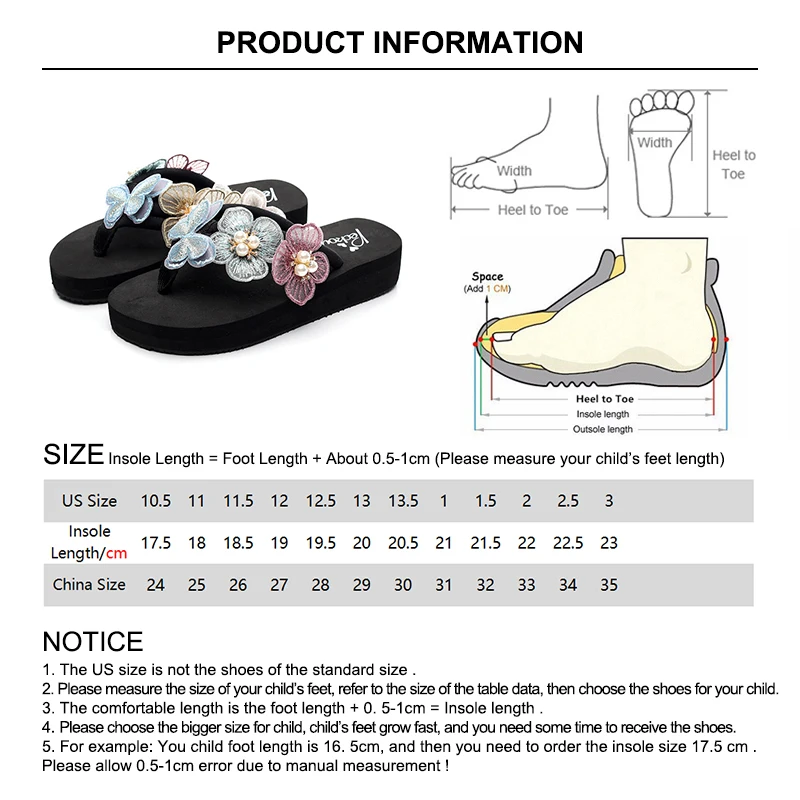 Summer Flip-flops Girl 3D Butterfly Flower Children's Slippers Beach Pearl Princess Outdoor Comfortable Soft Kids House Shoes
Summer Flip-flops Girl 3D Butterfly Flower Children's Slippers Beach Pearl Princess Outdoor Comfortable Soft Kids House Shoes