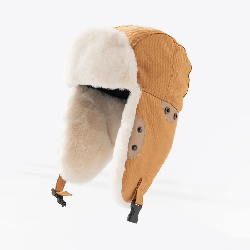 Unisex Winter Bomber Hats Men Warm Trapper Aviator Trooper Earflap Caps Women Windproof Faux Fur Ear Protection Cap
Unisex Winter Bomber Hats Men Warm Trapper Aviator Trooper Earflap Caps Women Windproof Faux Fur Ear Protection Cap