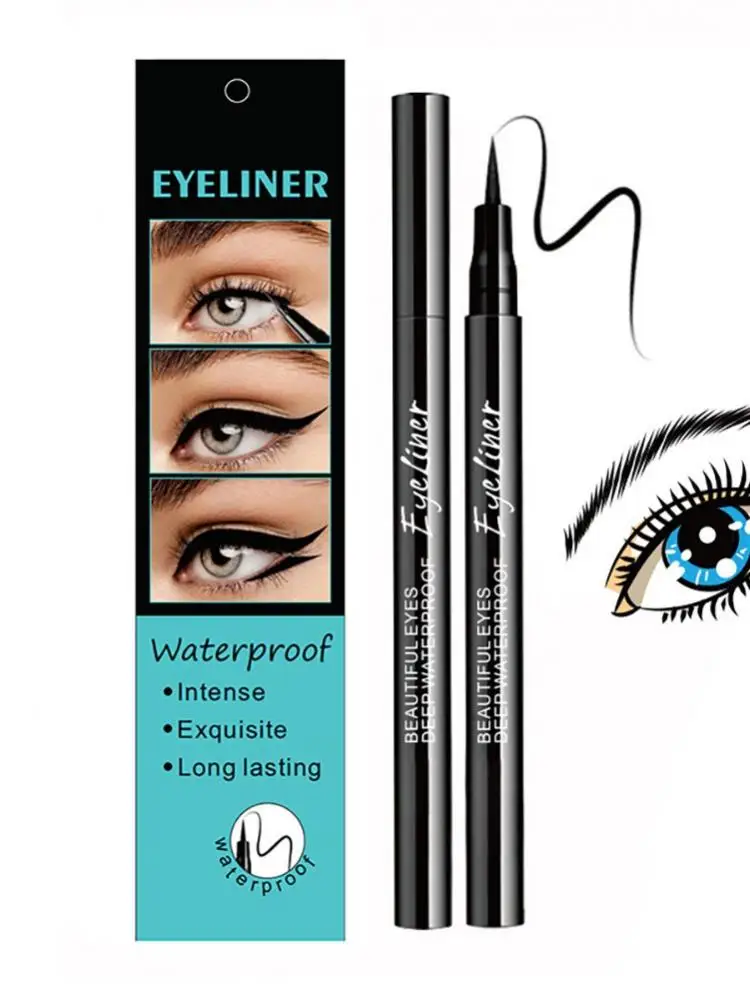 Liquid Eyeliner Super Waterproof Eye Make Up Long Lasting Eye Liner Easy To Wear Eyes Makeup Cosmetics Tools
Liquid Eyeliner Super Waterproof Eye Make Up Long Lasting Eye Liner Easy To Wear Eyes Makeup Cosmetics Tools