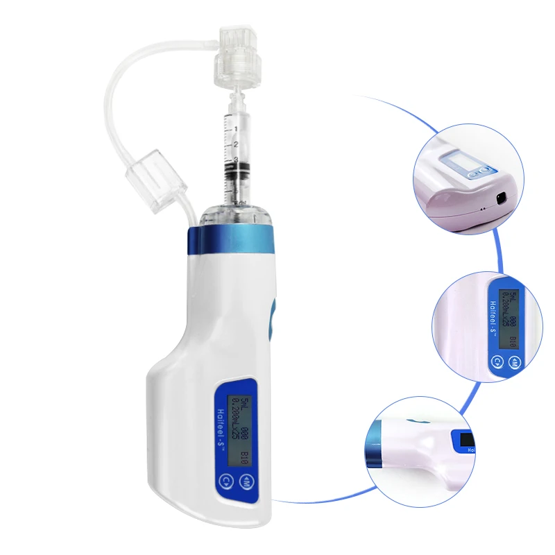Multifunctional Hyaluronic Acid Injection Mesotherapy Device Korean Haifeel Vacuum Hydrolifting Negative Pressure Water Injector
Multifunctional Hyaluronic Acid Injection Mesotherapy Device Korean Haifeel Vacuum Hydrolifting Negative Pressure Water Injector