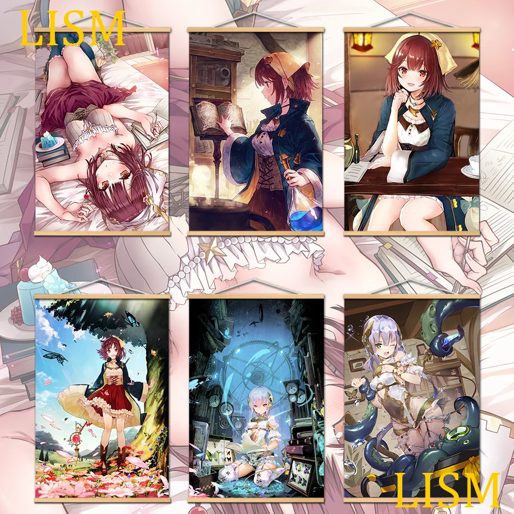 Постер Atelier Sophie Neuenmuller Plachta из Аниме Манга, настенная Картина на холсте, подвесные постеры из массива дерева, Настенный декор
Постер Atelier Sophie Neuenmuller Plachta из Аниме Манга, настенная Картина на холсте, подвесные постеры из массива дерева, Настенный декор