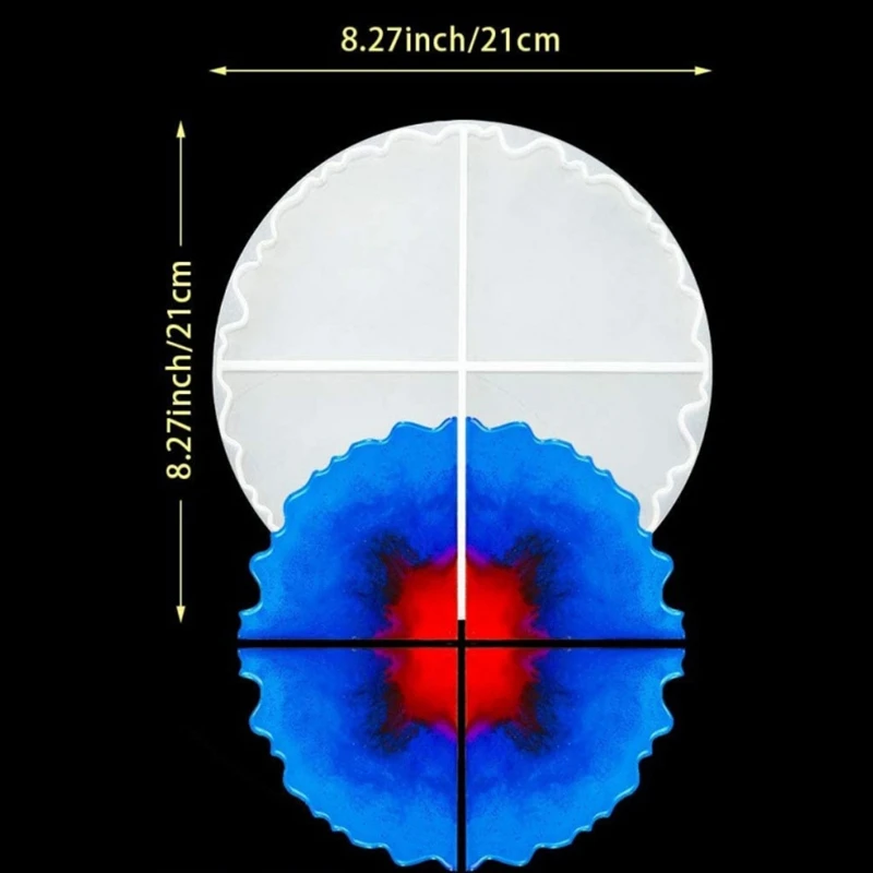 1 Set DIY Crystal Epoxy Resin Mold Coaster Cup Mat Pad Casting Silicone Mould A2UA
1 Set DIY Crystal Epoxy Resin Mold Coaster Cup Mat Pad Casting Silicone Mould A2UA