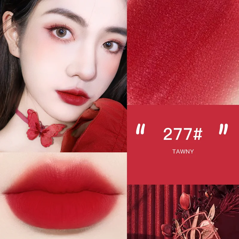New Fashion Lip Glaze Lip Mud Velvet Matte Lipstick Long-lasting Natural Waterproof Sweatproof Moisturizing Lip Makeup TSLM2
New Fashion Lip Glaze Lip Mud Velvet Matte Lipstick Long-lasting Natural Waterproof Sweatproof Moisturizing Lip Makeup TSLM2