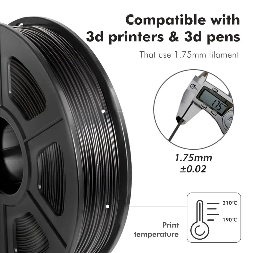 Enotepad Flexible TPU 3D Printer Filament Tolerance +-0.02MM 0.5KG 1.75mm plastic filament for 3d printer
Enotepad Flexible TPU 3D Printer Filament Tolerance +-0.02MM 0.5KG 1.75mm plastic filament for 3d printer