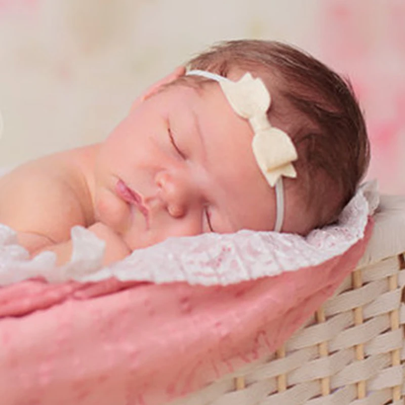 Newborn Top Bow Headband Felt cloth With Nylon Elastic Baby Girls Headwear Hair accessories Infant Hairbows Bebes Photoprops
Newborn Top Bow Headband Felt cloth With Nylon Elastic Baby Girls Headwear Hair accessories Infant Hairbows Bebes Photoprops