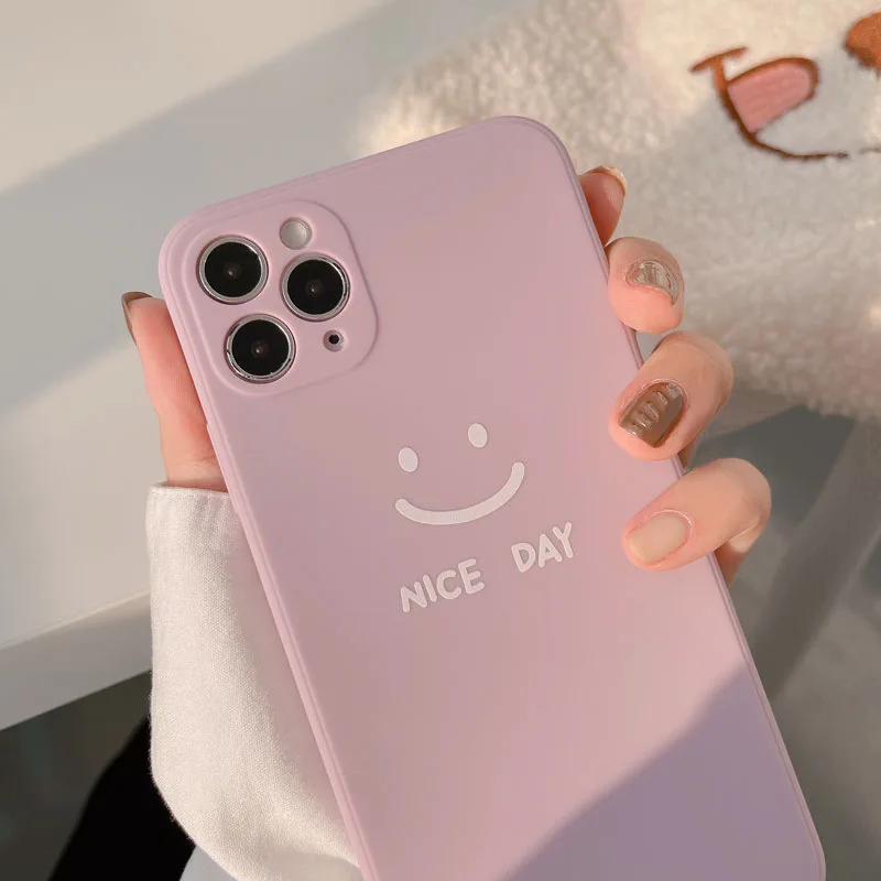 Nice Day Cover for Iphone 13 12 Mini 11 Pro Max Smiley Face Phone Case for Iphone XR 7 Xs Max 8 X Plus Cute Capa Conque
Nice Day Cover for Iphone 13 12 Mini 11 Pro Max Smiley Face Phone Case for Iphone XR 7 Xs Max 8 X Plus Cute Capa Conque