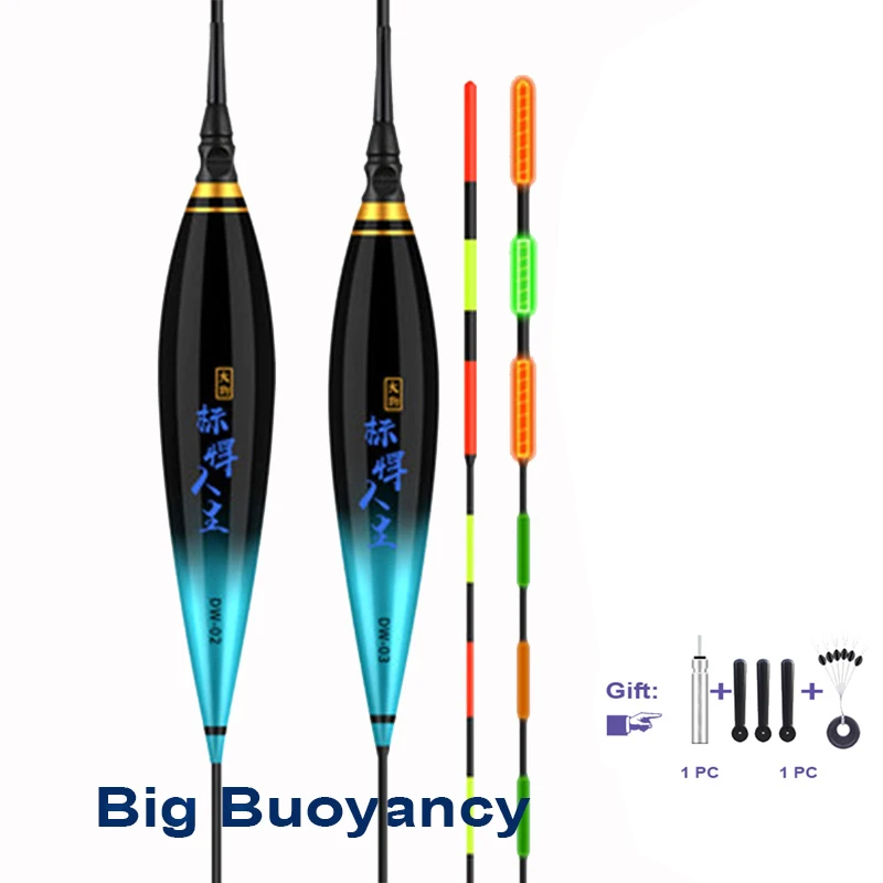 1PC Fishing Float +Gift 1PCS Fishing Line Group + Gift 1PC Battery Big Buoyancy Electric LED Luminous CR425 Floats For Big Fish
1PC Fishing Float +Gift 1PCS Fishing Line Group + Gift 1PC Battery Big Buoyancy Electric LED Luminous CR425 Floats For Big Fish