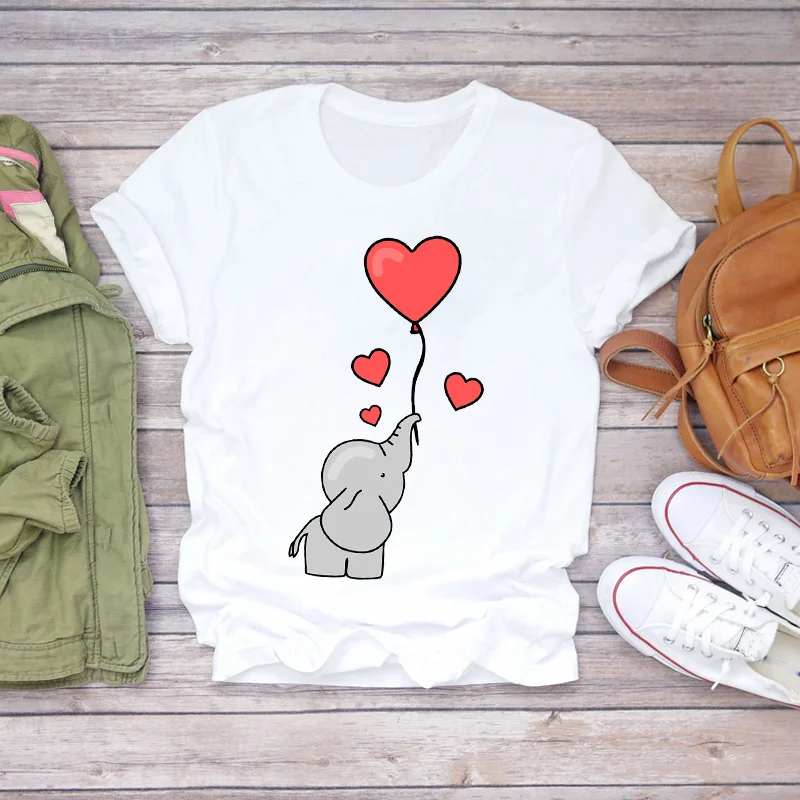 Women 2021 Cartoon Funny 90s Elephant Funny Cute Fashion 90s Lady T-shirts Top Womens T Shirt Ladies Graphic Female Tee T-Shirt
Women 2021 Cartoon Funny 90s Elephant Funny Cute Fashion 90s Lady T-shirts Top Womens T Shirt Ladies Graphic Female Tee T-Shirt