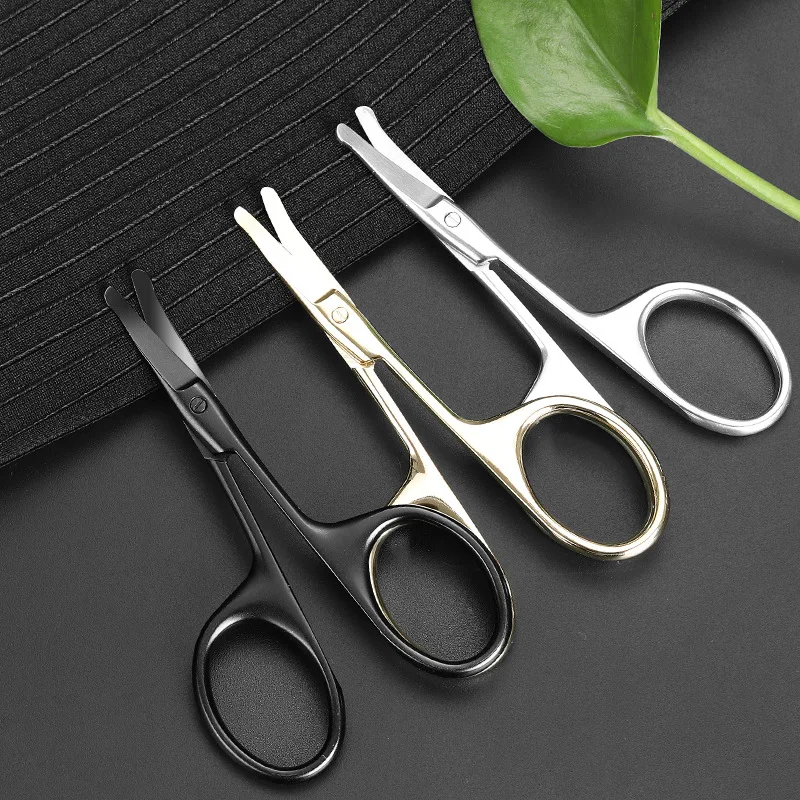 Stainless Steel Mini Portable Curved Mustache Nose Ear Hair Remover Scissor Trimmer Safety Tips Black/sliver/gold
Stainless Steel Mini Portable Curved Mustache Nose Ear Hair Remover Scissor Trimmer Safety Tips Black/sliver/gold