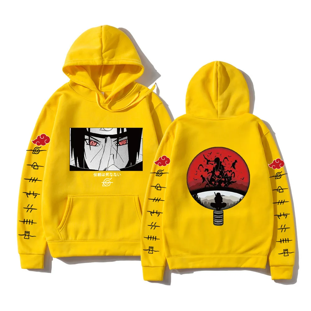 Толстовка Itachi с рисунком аниме Свитшот удзумаки Акацуки Сакура Какаси Саске