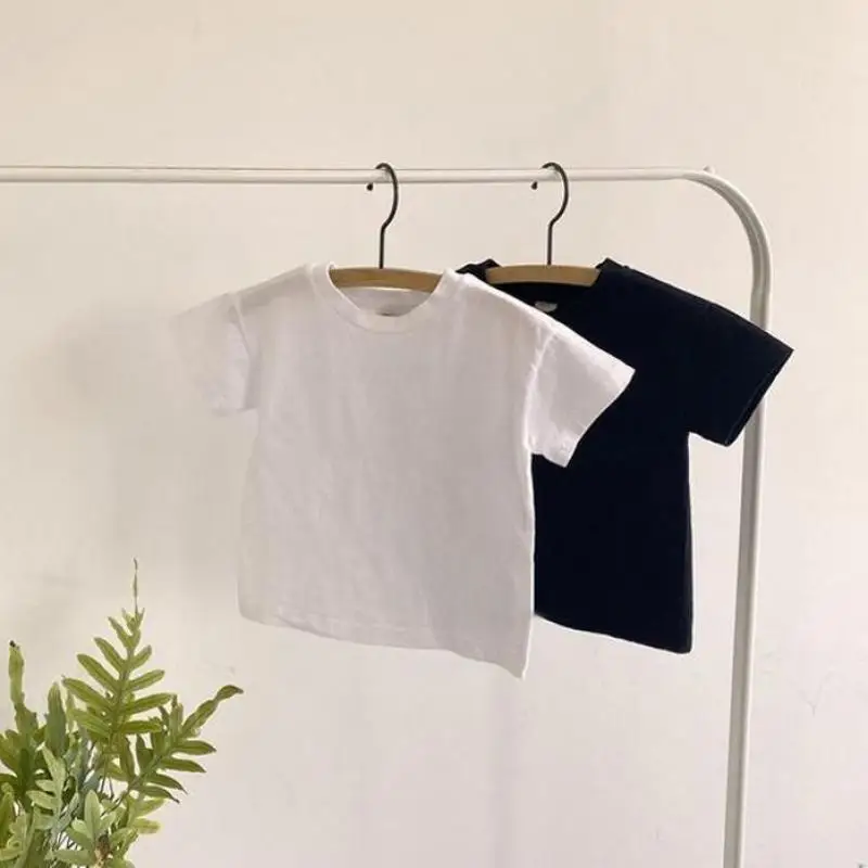 2022 Summer New Solid Color Children T Shirt Black For Boys White Kids T Shirt Girl Tee Cotton Short Sleeve Tops
2022 Summer New Solid Color Children T Shirt Black For Boys White Kids T Shirt Girl Tee Cotton Short Sleeve Tops