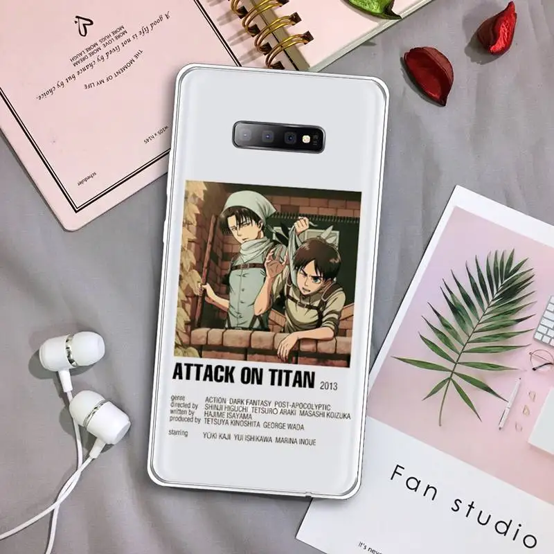 Attack On Titan anime Phone Case Transparent For Samsung Galaxy S A 5 7 8 9 2015 20 edge plus 10 e lite 2019
Attack On Titan anime Phone Case Transparent For Samsung Galaxy S A 5 7 8 9 2015 20 edge plus 10 e lite 2019