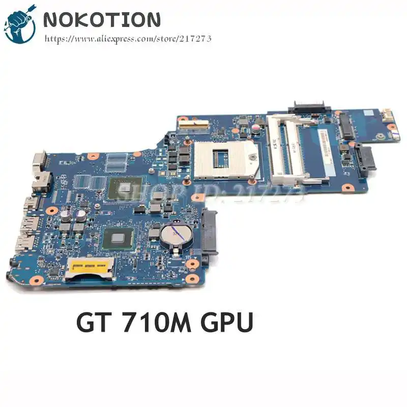 Материнская плата NOKOTION PT10SG DSC MB для ноутбука TOSHIBA Satellite C55-A, H000062960, H000063000, HM86, DDR3L, GT710M, GPU
Материнская плата NOKOTION PT10SG DSC MB для ноутбука TOSHIBA Satellite C55-A, H000062960, H000063000, HM86, DDR3L, GT710M, GPU