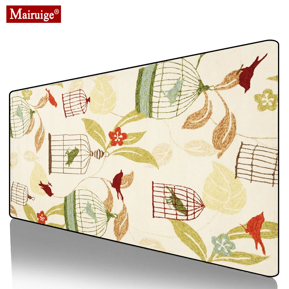 Flowers Birds Persian Rug Mouse Pad XXL Gamer Desk Mat Large Keyboard Pad Gaming MousePad 90x40cm/80x30cm for Laptop Table Pads
Flowers Birds Persian Rug Mouse Pad XXL Gamer Desk Mat Large Keyboard Pad Gaming MousePad 90x40cm/80x30cm for Laptop Table Pads