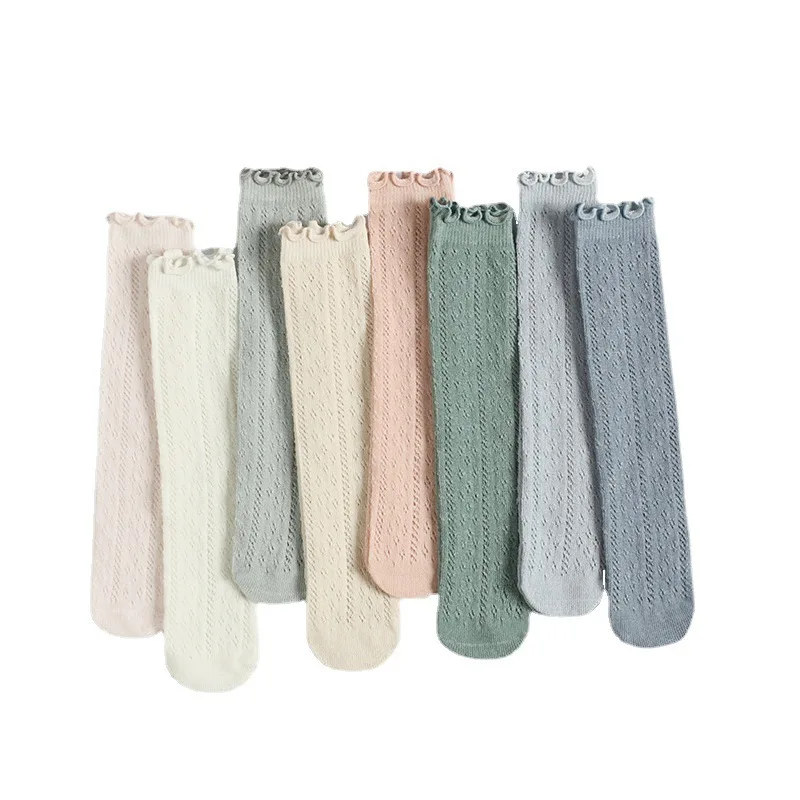 2021 Spring Summer Baby Kids Socks Toddlers Girls Knee High Quality Long Hollow Mesh Socks Soft Cotton Parents and Children Sock
2021 Spring Summer Baby Kids Socks Toddlers Girls Knee High Quality Long Hollow Mesh Socks Soft Cotton Parents and Children Sock