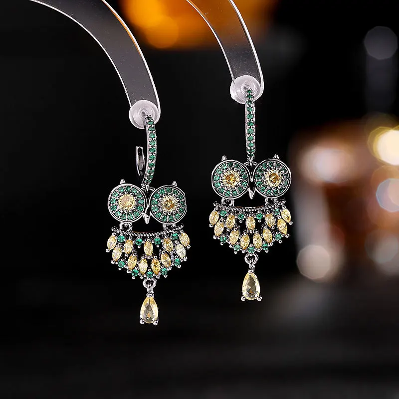 2021 New Fashion Earrings Trendy s925 Silver Needle Korean Net Red Temperament Earrings Niche High-end Sense Owl Earrings
2021 New Fashion Earrings Trendy s925 Silver Needle Korean Net Red Temperament Earrings Niche High-end Sense Owl Earrings