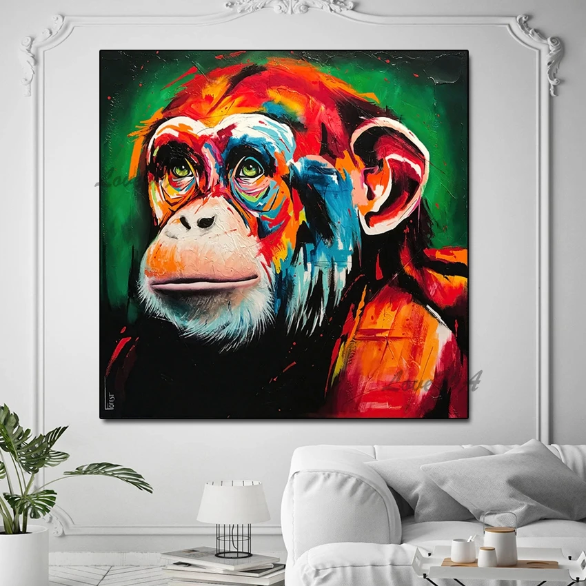 Red Gorilla And Gorilla Pilot Cartoon Decoration Abstract Oil Painting Modern Large Home Good Wall Art Canvas Painting No Framed
Red Gorilla And Gorilla Pilot Cartoon Decoration Abstract Oil Painting Modern Large Home Good Wall Art Canvas Painting No Framed