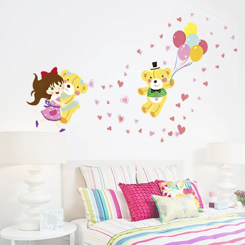 Animal Cartoon Wall Stickers for Kids Rooms Boys Girls Bear Decoration Wall Stickers for Children Rooms Boy Large
Animal Cartoon Wall Stickers for Kids Rooms Boys Girls Bear Decoration Wall Stickers for Children Rooms Boy Large