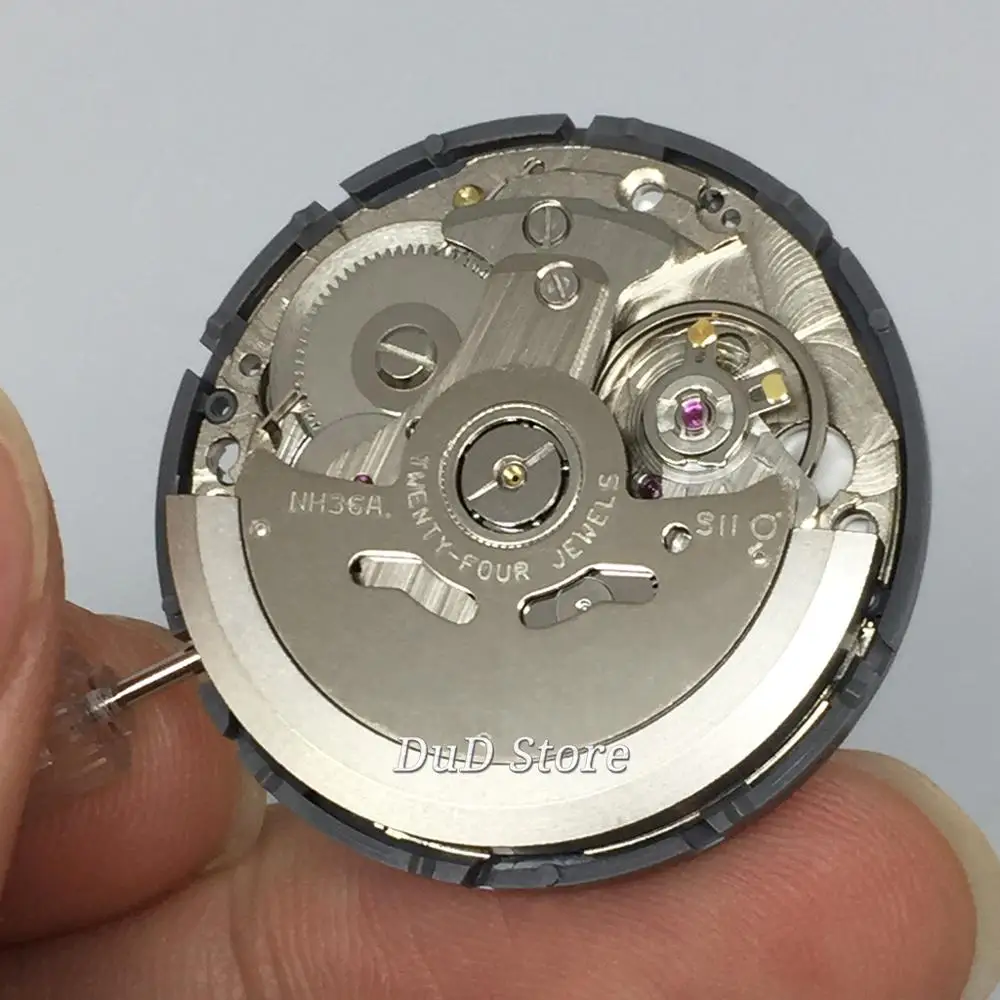 Watch accessories NH36 NH35 mechanical movement high quality accuracy movement date men's automatic watch movement
Watch accessories NH36 NH35 mechanical movement high quality accuracy movement date men's automatic watch movement
