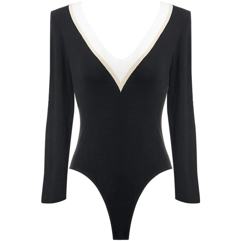 Summer Sexy Ladies Knitting Onesies Perspective Mesh Bodysuits Long Slever Underwear Black Sleepwear Jumpsuit Lingerie for Women
Summer Sexy Ladies Knitting Onesies Perspective Mesh Bodysuits Long Slever Underwear Black Sleepwear Jumpsuit Lingerie for Women