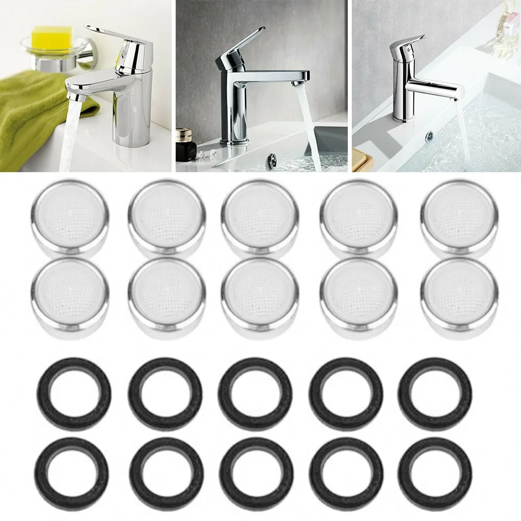 10*water-saving Faucet Aerators 10*rubber Washer For Aerator Aerator M24 Faucet Sieve Insert Mixing Nozzle Bubbler
10*water-saving Faucet Aerators 10*rubber Washer For Aerator Aerator M24 Faucet Sieve Insert Mixing Nozzle Bubbler