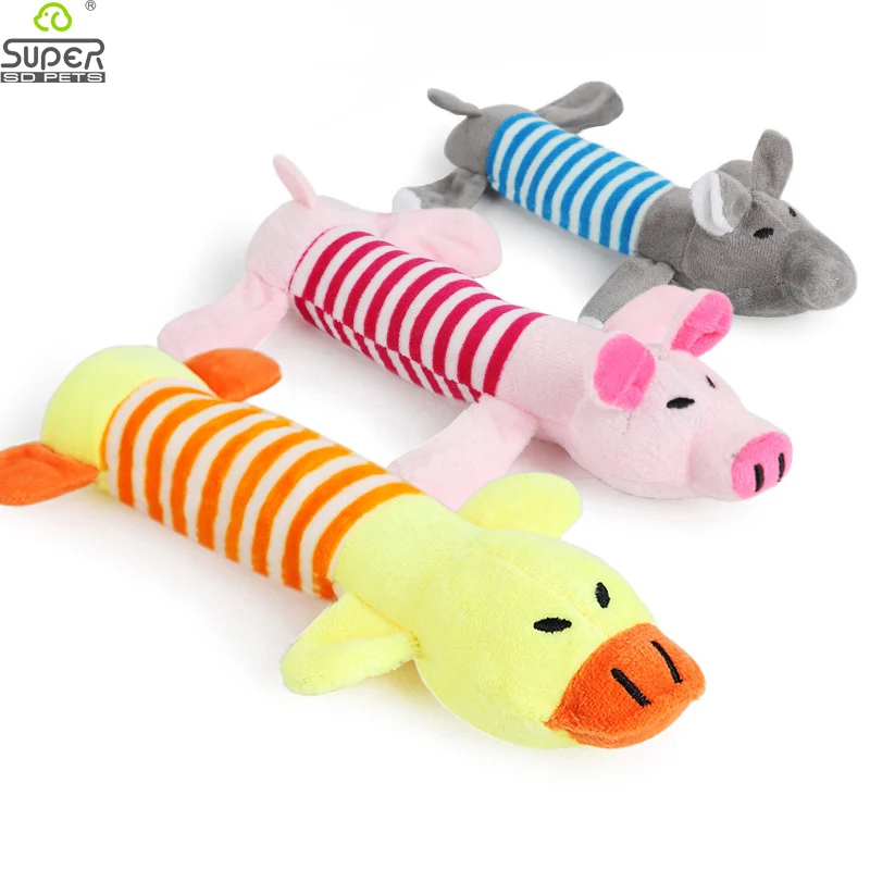 Pet Dog Squeak Toys Pet Puppy Chew Squeaker Squeaky Plush Sound Toy Cute Animal Design Toys For Small Medium Large Dogs
Pet Dog Squeak Toys Pet Puppy Chew Squeaker Squeaky Plush Sound Toy Cute Animal Design Toys For Small Medium Large Dogs