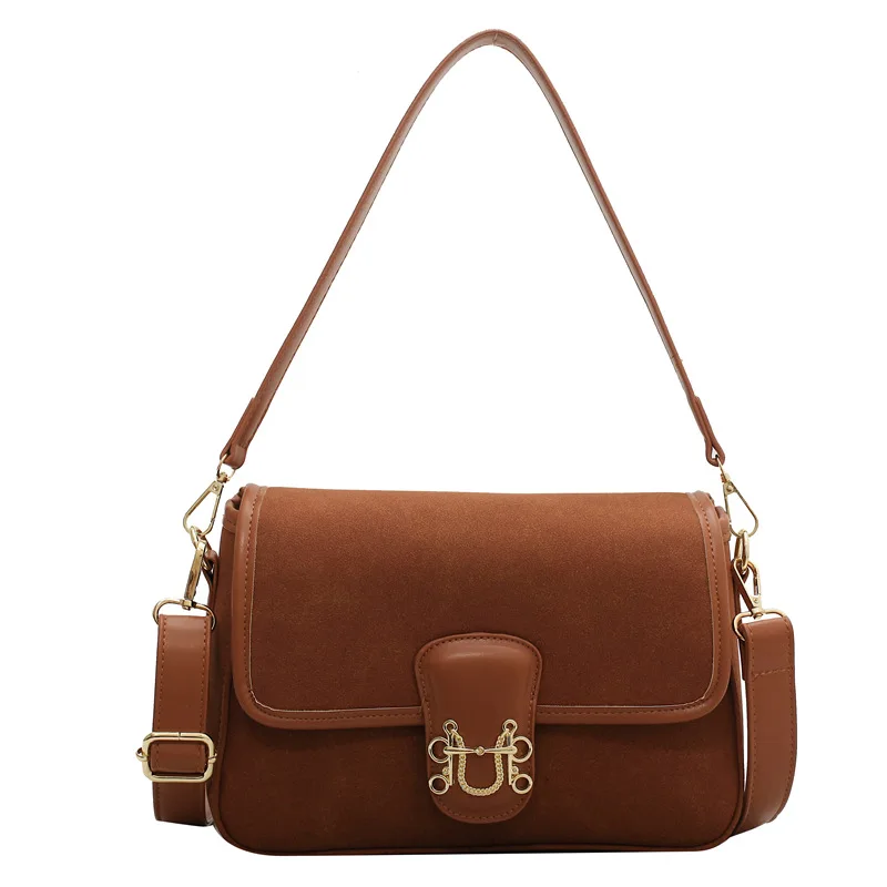 High-quality Ladies Retro Shoulder Bag 2021Autumn and Winter New Female Bag Trendy Fashion Scrub Underarm Bag Wild Messenger Bag
High-quality Ladies Retro Shoulder Bag 2021Autumn and Winter New Female Bag Trendy Fashion Scrub Underarm Bag Wild Messenger Bag