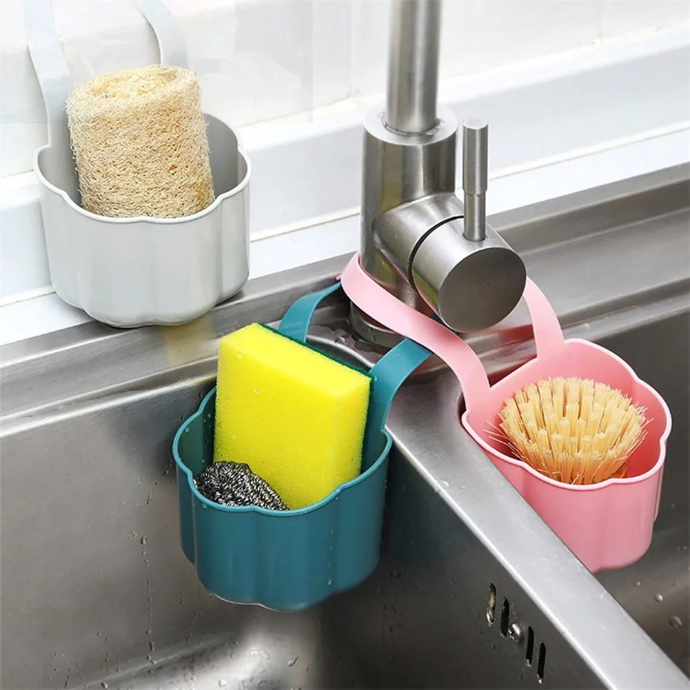 Kitchen Sink Drain Rack Home Sponge Soap Holder Rag Organizer Plastic Hanging Storage Basket Faucet Shelf Kitchen Accessories
Kitchen Sink Drain Rack Home Sponge Soap Holder Rag Organizer Plastic Hanging Storage Basket Faucet Shelf Kitchen Accessories