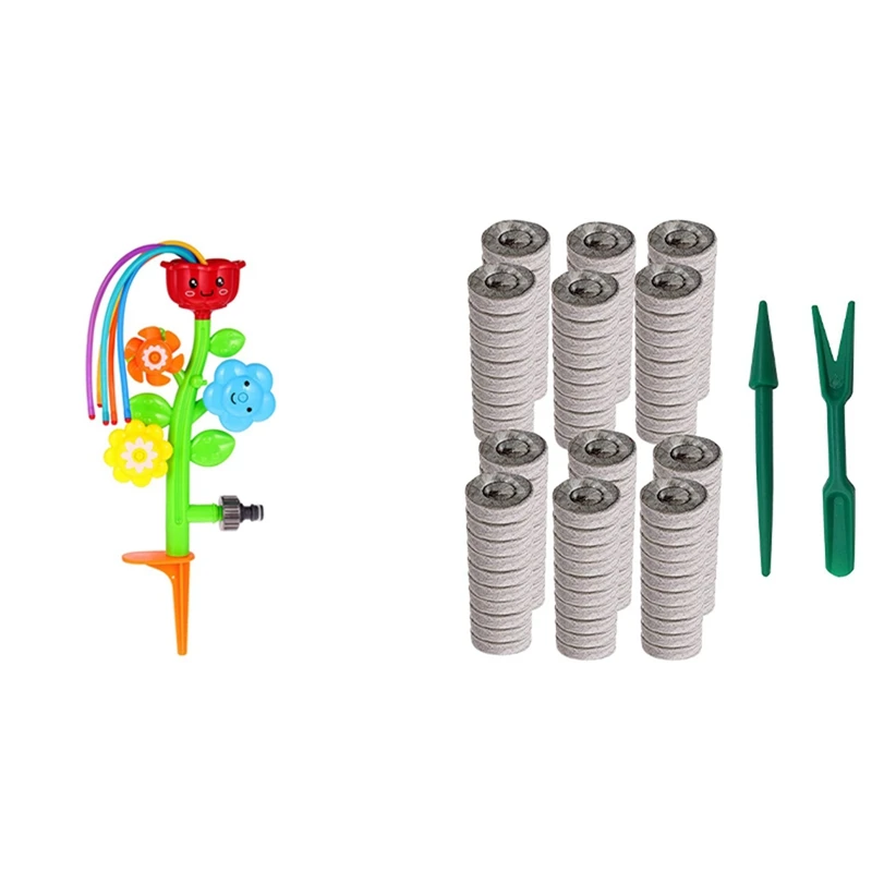 120Pcs 30Mm Peat Pellet Soil Plant Starters Plugs Pallet Seedling Soil Block & 1X Water Sprinkler For Kids
120Pcs 30Mm Peat Pellet Soil Plant Starters Plugs Pallet Seedling Soil Block & 1X Water Sprinkler For Kids