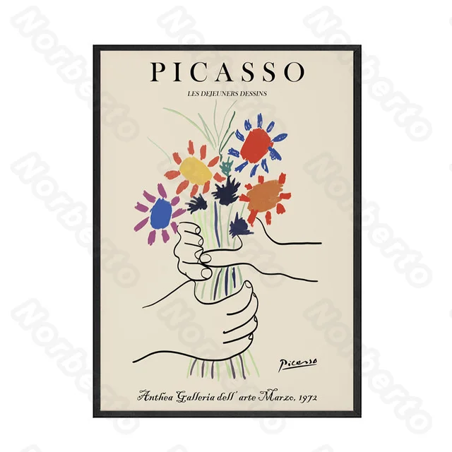 Art Abstract Pictures Canvas Painting Poster Many Lines Picasso Portraits Works Matisse and Flowers for Home Room Decoration
Art Abstract Pictures Canvas Painting Poster Many Lines Picasso Portraits Works Matisse and Flowers for Home Room Decoration