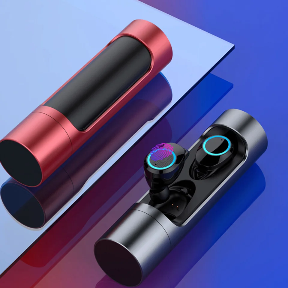 Wireless Earphones Sports Touch Control Headset TWS Bluetooth 5.0 Earphone Mini IPX7 Waterproof Earbuds with Mic For Xiaomi Pc
Wireless Earphones Sports Touch Control Headset TWS Bluetooth 5.0 Earphone Mini IPX7 Waterproof Earbuds with Mic For Xiaomi Pc