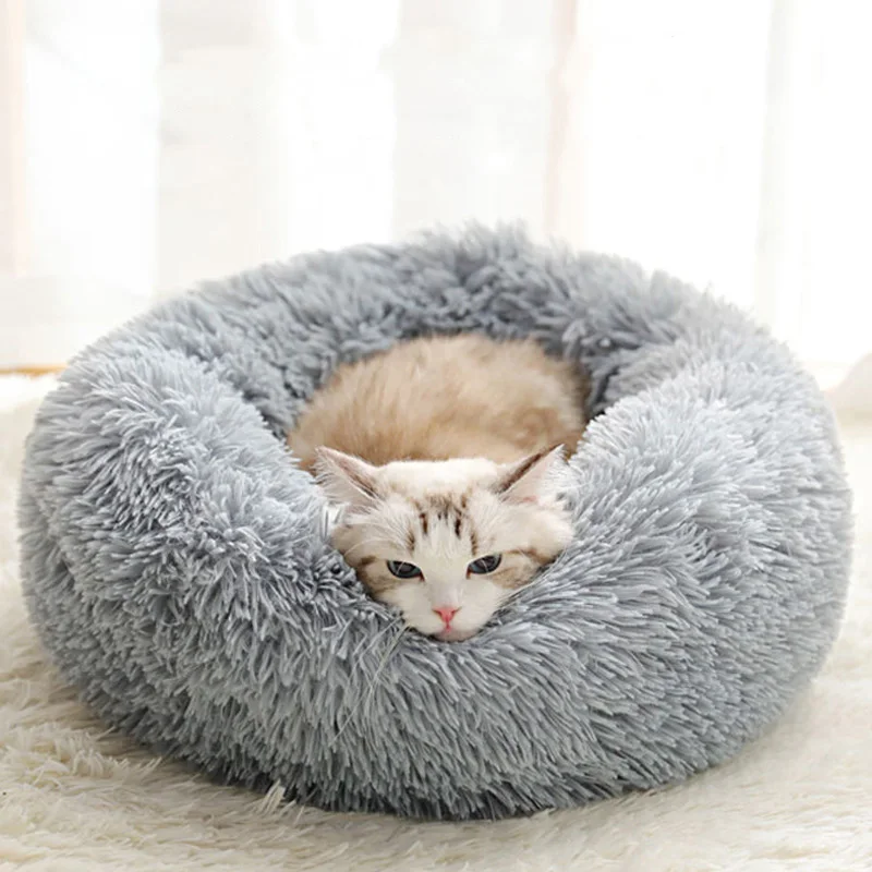 Colorful Plush Pet Sofa Mat Soft Cats Bed Winter Round Small Dog Beds Cute Puppy Kennel Warm Cat House Hot Sale
Colorful Plush Pet Sofa Mat Soft Cats Bed Winter Round Small Dog Beds Cute Puppy Kennel Warm Cat House Hot Sale