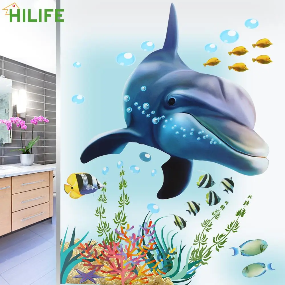 Ocean Deep Water Sea Stickers Waterproof Living Room Decorations Bathroom Kitchen Wall Sticker Kids Room Dolphin Fish Decorative
Ocean Deep Water Sea Stickers Waterproof Living Room Decorations Bathroom Kitchen Wall Sticker Kids Room Dolphin Fish Decorative