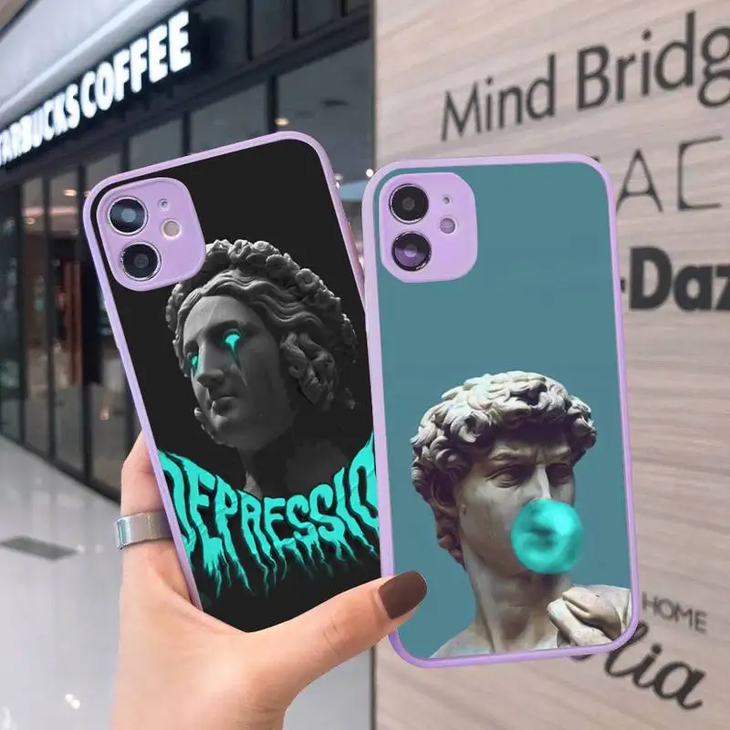 David medusa aesthetic art statue hand Mona Lisa Phone Case For iPhone 12 11 Mini Pro XR XS Max 7 8 Plus X Matte transparent
David medusa aesthetic art statue hand Mona Lisa Phone Case For iPhone 12 11 Mini Pro XR XS Max 7 8 Plus X Matte transparent