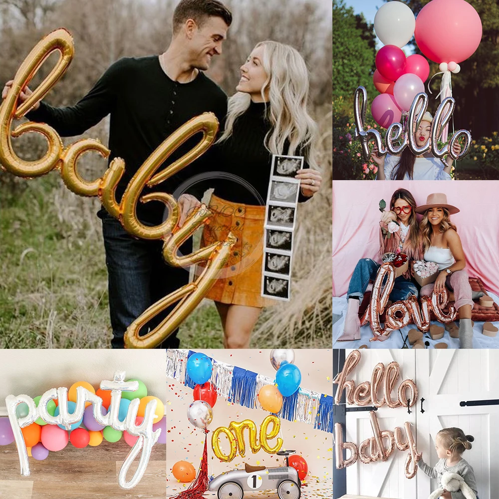 1st Birthday Rose Gold Conjoined Balloons Boy Girl Baby Letter Foil Balloon Air Globos Baby Shower Birthday Party Decoration 
1st Birthday Rose Gold Conjoined Balloons Boy Girl Baby Letter Foil Balloon Air Globos Baby Shower Birthday Party Decoration