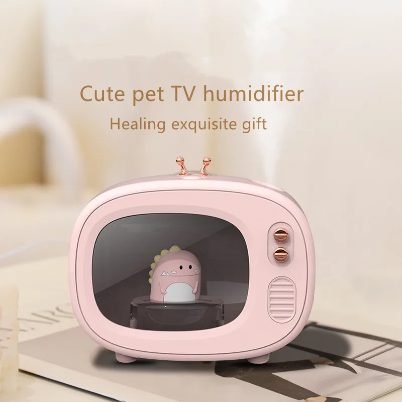 Portable 400ml Humidifier Wireless Adroable TV Humidifier Aroma Diffuser USB Ultrasonic Air Humidifier with Ambient Light
Portable 400ml Humidifier Wireless Adroable TV Humidifier Aroma Diffuser USB Ultrasonic Air Humidifier with Ambient Light