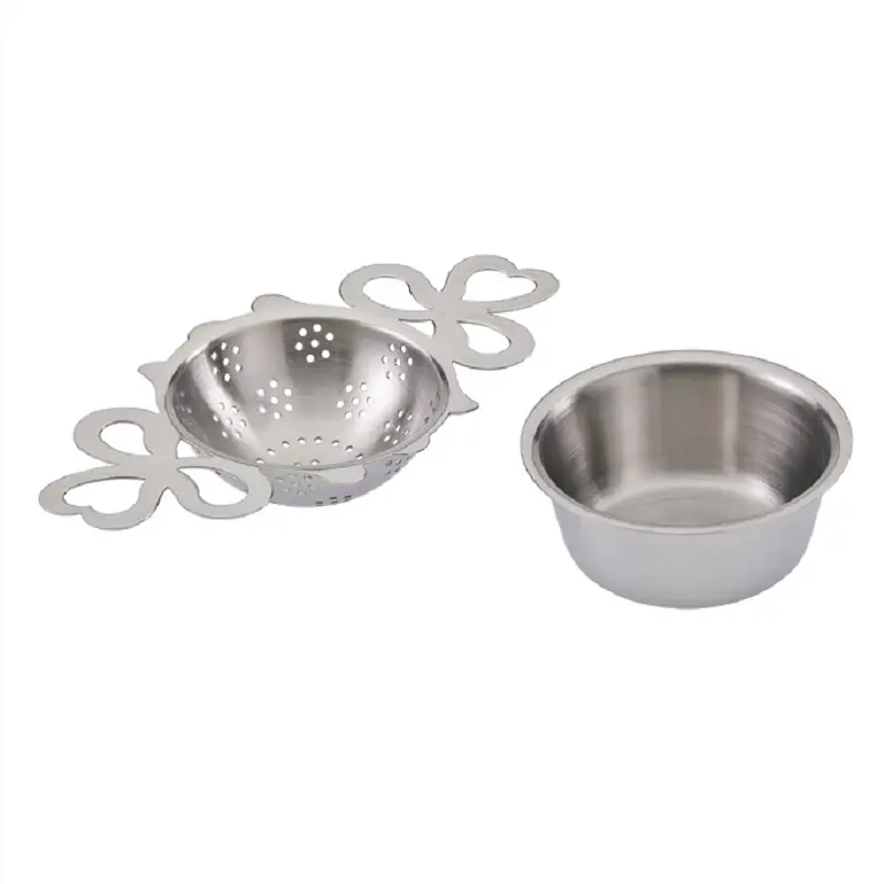 Pasabahce Tea Strainer and Bowl, Stainless Steel Locking Infuser Filter Mesh Seasoning Herb Spices Strainer Kitchen Accessories 
Pasabahce Tea Strainer and Bowl, Stainless Steel Locking Infuser Filter Mesh Seasoning Herb Spices Strainer Kitchen Accessories