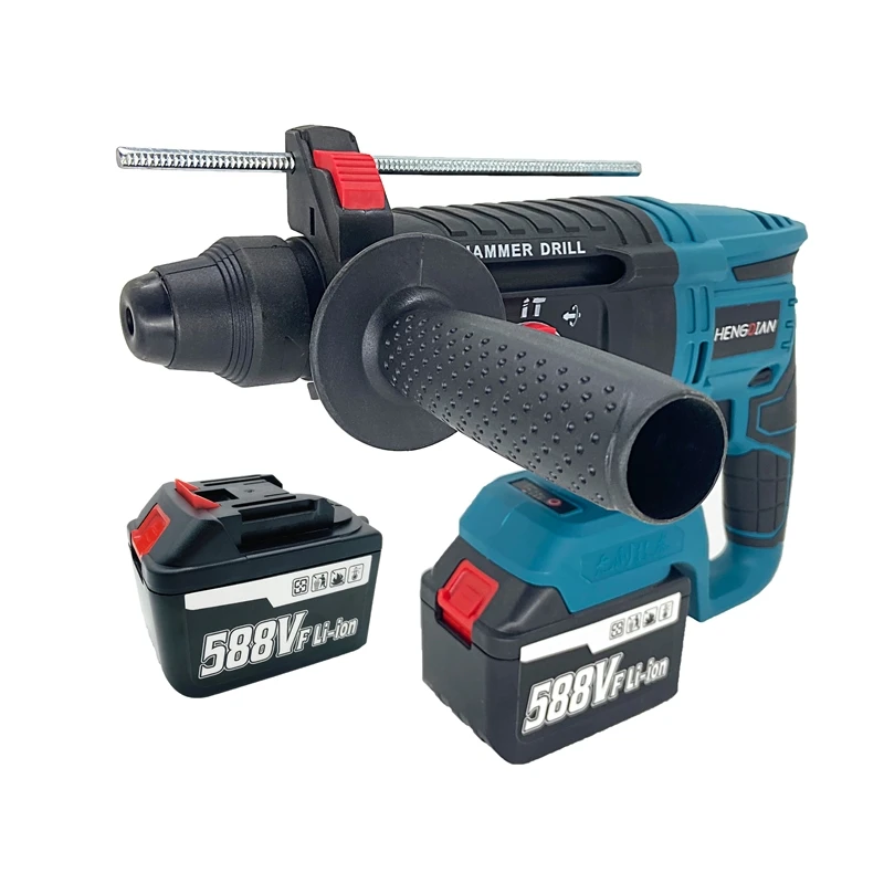 26mm Rotary Hammer Drill SDS Plus Rechargeable Brushless Cordless Drill Impact Function For Makita Battery
26mm Rotary Hammer Drill SDS Plus Rechargeable Brushless Cordless Drill Impact Function For Makita Battery