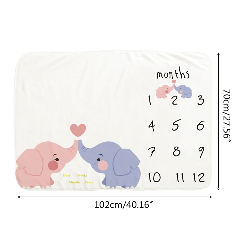 Baby Monthly Record Growth Milestone Blanket Newborn Soft Flannel Swaddle Wrap Photography Props Creative Background
Baby Monthly Record Growth Milestone Blanket Newborn Soft Flannel Swaddle Wrap Photography Props Creative Background