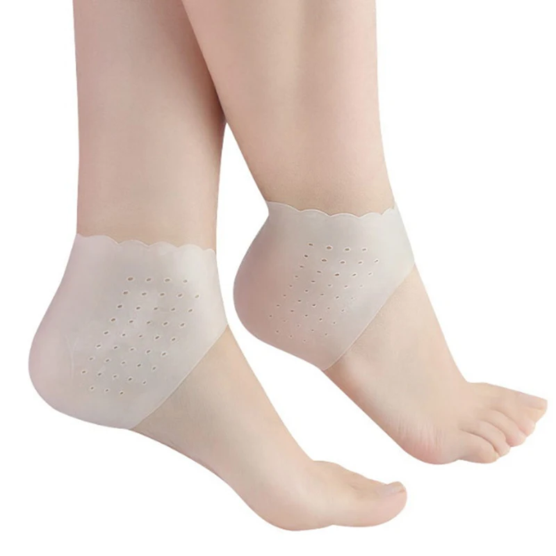 1 Pair Silicone Feet Care Socks Moisturizing Gel Heel Thin Socks with Hole Cracked Foot Skin Care Protectors Foot Care Tool
1 Pair Silicone Feet Care Socks Moisturizing Gel Heel Thin Socks with Hole Cracked Foot Skin Care Protectors Foot Care Tool