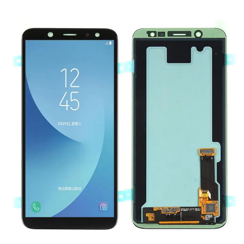ЖК-дисплей для Samsung Galaxy A6, 2018, SM-A600 дюйма, сенсорный экран, дигитайзер, черный, запасной дисплей
ЖК-дисплей для Samsung Galaxy A6, 2018, SM-A600 дюйма, сенсорный экран, дигитайзер, черный, запасной дисплей