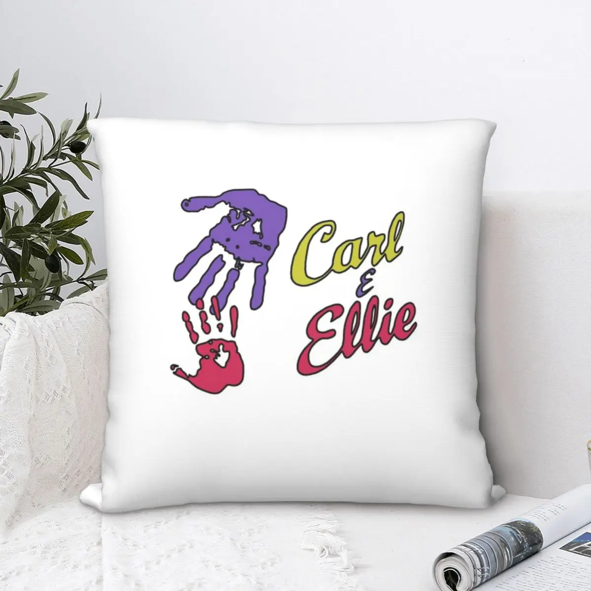 Carl And Ellie (Up) Square Pillowcase Cushion Cover funny Zipper Home Decorative Polyester for Sofa Seater Nordic 45*45cm
Carl And Ellie (Up) Square Pillowcase Cushion Cover funny Zipper Home Decorative Polyester for Sofa Seater Nordic 45*45cm