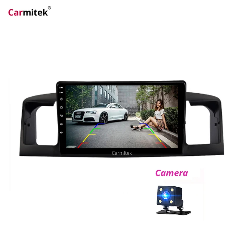 Автомагнитола 2 din мультимедийный плеер для TOYOTA Corolla E120 2007 2010 2011 2012 2013 BYD F3 стерео