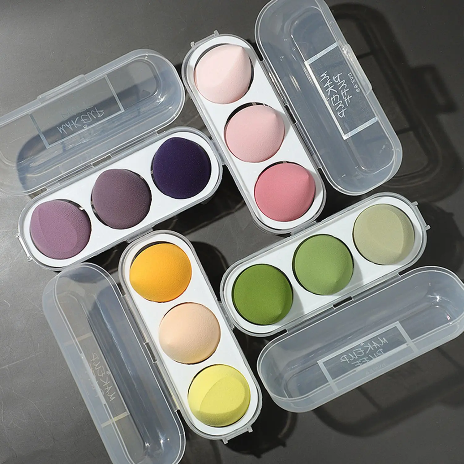 Mixed 2Shapes Makeup Sponge Puff Dry And Wet Use Cosmetic Puff Foundation Blending Sponge for Make Up Beauty Tools&Storage Box
Mixed 2Shapes Makeup Sponge Puff Dry And Wet Use Cosmetic Puff Foundation Blending Sponge for Make Up Beauty Tools&Storage Box