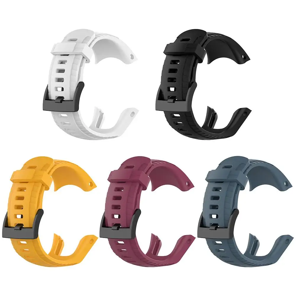 Silicone Replacement Watchband For Suunto 5 Band Wrist Strap Watch Accessories Moderate Softness Comfortable To Wear
Silicone Replacement Watchband For Suunto 5 Band Wrist Strap Watch Accessories Moderate Softness Comfortable To Wear