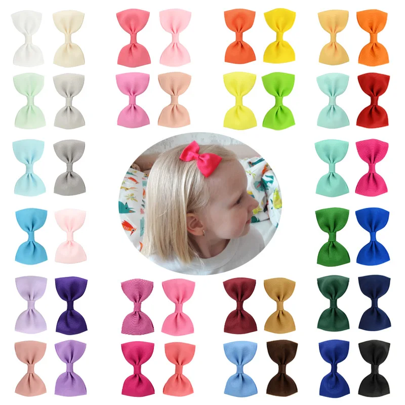 40pcs/lot Solid Mixed 40colors DIY Ribbon Bow Hairpins Children Clips Kids Hair Pins Hairpin Girls Hair Clips Hair Accessories
40pcs/lot Solid Mixed 40colors DIY Ribbon Bow Hairpins Children Clips Kids Hair Pins Hairpin Girls Hair Clips Hair Accessories