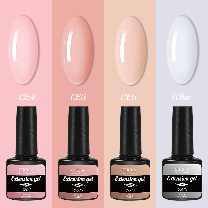 8 Colors 8ml CUCLA Nail Art Extension Gel Nail Model Phototherapy Gel UV Glue Crystal Extension Gel Nail Art Gel Nail Art Tools
8 Colors 8ml CUCLA Nail Art Extension Gel Nail Model Phototherapy Gel UV Glue Crystal Extension Gel Nail Art Gel Nail Art Tools