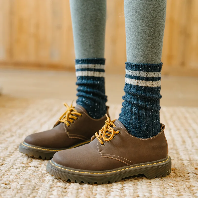 Clearance Sale Cashmere Wool Woman Socks Casual Striped Autumn Winter Thermal Long Socks Fashion Ladies Thicken Warm Sleep Socks
Clearance Sale Cashmere Wool Woman Socks Casual Striped Autumn Winter Thermal Long Socks Fashion Ladies Thicken Warm Sleep Socks