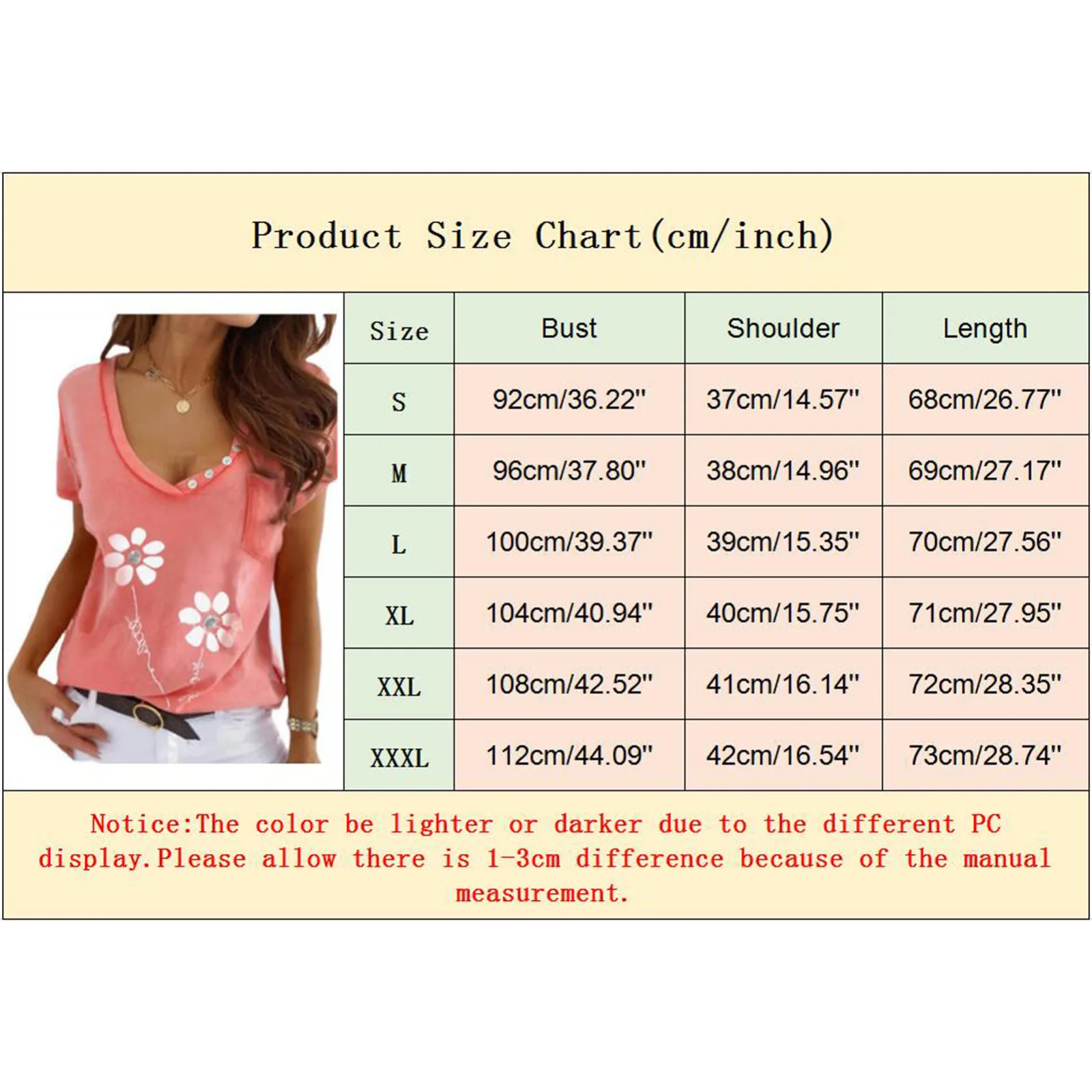 Sexy Womens Floral Printed Blouses With Pocket Loose V-neck Summer Casual Blouse Tunic Vintage Shirts Blusas Y Camisas Chemise
Sexy Womens Floral Printed Blouses With Pocket Loose V-neck Summer Casual Blouse Tunic Vintage Shirts Blusas Y Camisas Chemise