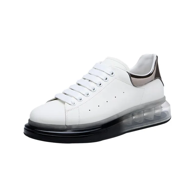Korean fashion casual single shoe cowhide movement breathable men's shoes shallow mouth new small white shoes
Korean fashion casual single shoe cowhide movement breathable men's shoes shallow mouth new small white shoes